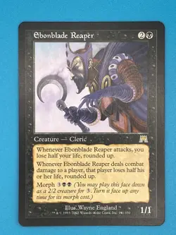 MTG - Ebonblade Reaper - Onslaught - LP - Image 1