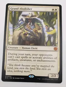 Grand Abolisher The BIG Score 1x MTG Magic Gathering x1 Regular #2 OTJ Outlaws - Image 1