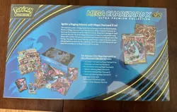 Pokemon Mega Charizard X ex Ultra Premium Collection UPC - TEAR IN WRAP SEE PICS - Image 4