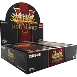 YuGiOh RARITY COLLECTION 5 (V ) Booster Box 24 Packs FACTORY SEALED RA05 - Image 1
