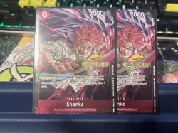 2025 One Piece Championships Shanks Stamp Card Cs English P083 read description - Image 1