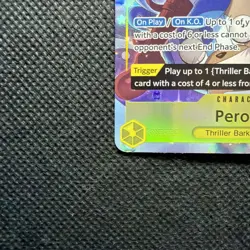 One Piece CCG Perona The Azure Sea's Seven Parallel Rare Foil OP14-111 NM - Image 4