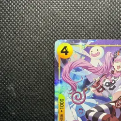 One Piece CCG Perona The Azure Sea's Seven Parallel Rare Foil OP14-111 NM - Image 5