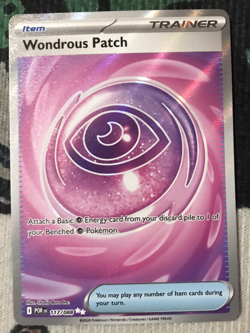 Wondrous Patch 117/088 Ultra Rare Full Art Trainer Pokemon Perfect Order ME03 NM - Image 1
