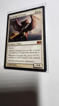 "Archangel of Thune" Core Set 2014 (M14) Regular nm ungraded mtg 4 available - Image 1