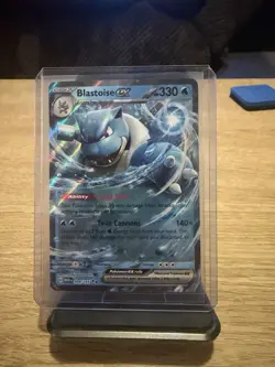 Blastoise ex 9/165 Scarlet & Violet Pokemon 151 Holo TCG Card - Image 1