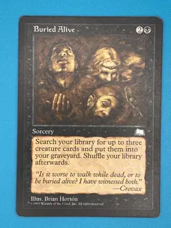 MTG Buried Alive - Weatherlight - LP - Image 1