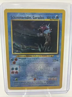 Pokemon Shining Gyarados Neo Revelation Card 65/64 German Edition Swirl - Image 1