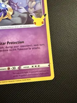 POKEMON TCG: COSMOEM 014/025 25TH CELEBRATIONS HOLO RARE CARD NM - Image 2