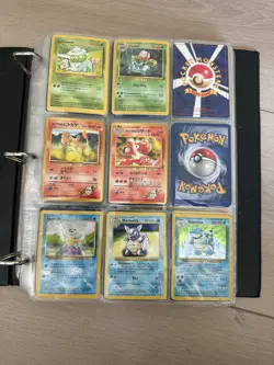 pokemon cards lot vintage binder - Image 1