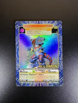 Digimon Allomom BO-191S Card 2001 Digi-Battle Series 4 Bandai Holo Rare Nm/M - Image 1