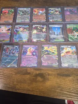 14 Card POKEMON Lot! 12 ex's, 1 Full Art EX, 1 trainer rare card. - Image 4