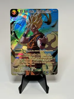 SS Son Goku Final Sacrifice SPR BT17-093 Dragon Ball Super Card NM/M Foil - Image 4