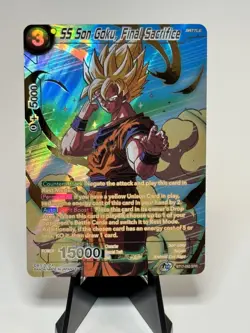 SS Son Goku Final Sacrifice SPR BT17-093 Dragon Ball Super Card NM/M Foil - Image 5