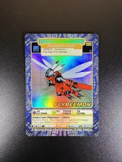 Digimon Flybeemon BO-190S Card 2001 Digi-Battle Series 4 Bandai Holo Rare Nm/M - Image 1