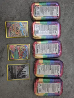 Mega Dragonite Ex 271 Plus 5 Sealed MIN TIN AND ADDITIONAL CARDS. - Image 3