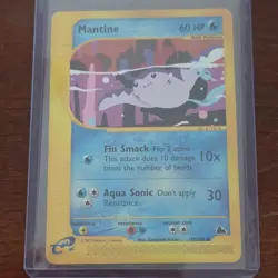 Nintendo Mantine Skyridge 77/144 Common Regular 60 HP e-Card English 2003 - Image 1