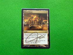 1x NM Signed City of Brass Modern Masters MTG Magic the Gathering Jung Park - Image 1