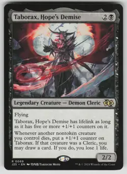 Taborax, Hope's Demise (Anime) Normal R Foundations Jumpstart 69 NM - Image 1