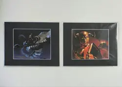 MTG Demonic Tutor & Frozen Shade Art Print Set Signed by Douglas 2pcs Limited - Image 2