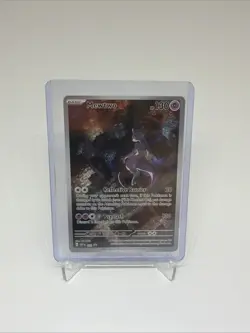 Pokemon TCG Mewtwo SVP 052 Scarlet Violet 151 Black Star Promo - Image 2
