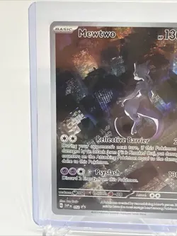 Pokemon TCG Mewtwo SVP 052 Scarlet Violet 151 Black Star Promo - Image 3