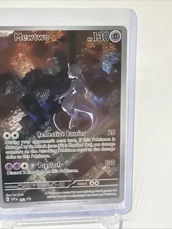 Pokemon TCG Mewtwo SVP 052 Scarlet Violet 151 Black Star Promo - Image 4