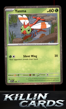 Yanma - 185 185 Pokemon Promo SV: Scarlet & Violet Promo Cards Card NM - Image 1