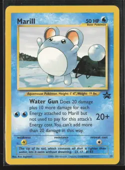 Marill Promo WoTC Promo 29/53 LP Pokemon Card - Image 1