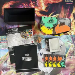 Pokemon 2021 TCG Evolving Skies Collectors ETB *EMPTY* - Image 2