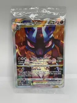 Sealed Lucario VSTAR SWSH291 Promo Pokemon TCG Crown Zenith NM - Image 1