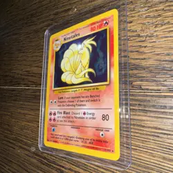 Pokemon TCG Ninetales 12/102 Base Set Unlimited Holo Rare Vintage 1999 WOTC - Image 3