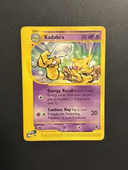 Kadabra 84/165 Uncommon Expedition Base Set Pokemon - Image 1