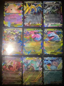 Pokemon Double Rare ex Lot of 42 NM. A Few Full Arts And Promos In There. - Image 3