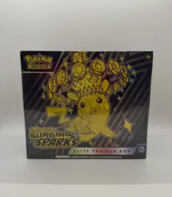 Pokemon TCG Scarlet & Violet Surging Sparks Factory Sealed Elite Trainer Box - Image 1
