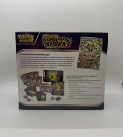 Pokemon TCG Scarlet & Violet Surging Sparks Factory Sealed Elite Trainer Box - Image 3