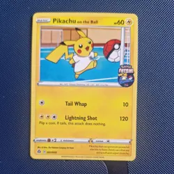 Pikachu Sobble Scorbunny Eevee Grookey On The Ball Pokemon Futsal Promo NearMint - Image 2