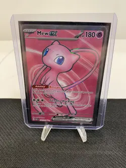 Pokemon TCG Mew ex Scarlet & Violet-151 193/165 Holo Ultra Rare - Image 1