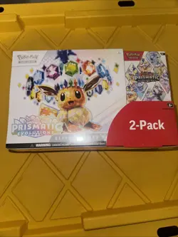 Pokemon TCG Prismatic Evolutions Costco 2-Pack ETB with Booster Bundle - Image 1