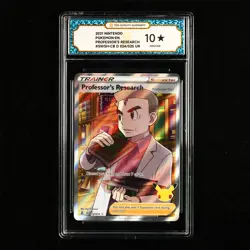 TQG 10 PRISTINE 2021 Pokemon ENG Professor's Research #SWSH-CB D 024/025 UR - Image 2