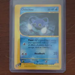 The Pokemon Company Chinchou Aquapolis 070/147 Common Regular 50 HP Unlimited - Image 1