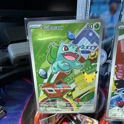 Pokemon TCG MP Holo Bulbasaur Charmander Squirtle 30th anniversary! - Image 2