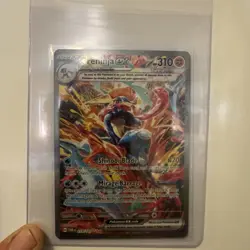 Pokemon 2024 Twilight Masquerade Greninja ex 214/167 Full Art Tera Secret Rare - Image 1