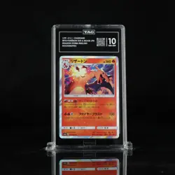 2018 Pokemon SM Dragon Storm Japanese 003/053 Charizard Holo TAG 10 (972) - Image 1