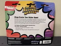 Pokemon Mega Evolution Ascended Heroes Tech Sticker Collection Charmander - Image 2
