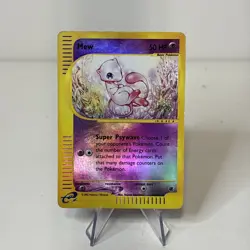 Pokemon Mew Expedition E Reader 55/165 Reverse Holo - Image 1