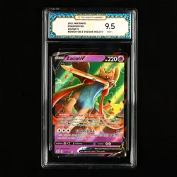 TQG 9.5 Mint+ 2021 Pokemon ENG Zacian V #SWSH-CB E 016/025 Holo V - Image 2