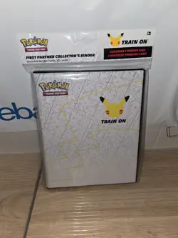 Pokemon 25th Anniversary Jumbo Pikachu First Partner Collector's Binder SEALED 820650809606 - Image 4