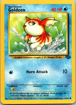 Goldeen 53/64 - Jungle Pokemon TCG NM - Image 1