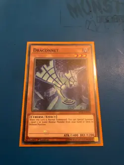YUGIOH Common Draconnet SP18-EN006/YS17-EN002 1st Edition - Image 1